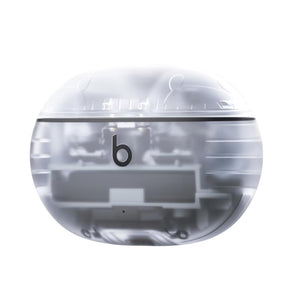 Beats Studio Buds + replacement charging case in Transparent, model A2870